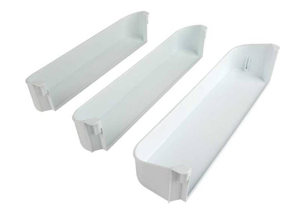 Dometic Americana Refrigerator Door Shelf Kit, White - Set of 3 • 29325760166