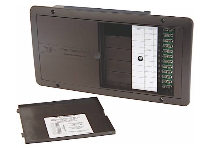 Progressive Dynamics 30 Amp 120vac AC/DC Distribution Panel • PD50K3Q2GP