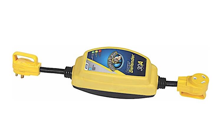 Camco PowerGrip RV 30 Amp Voltage Protector with Integrated Surge Protection • 55301