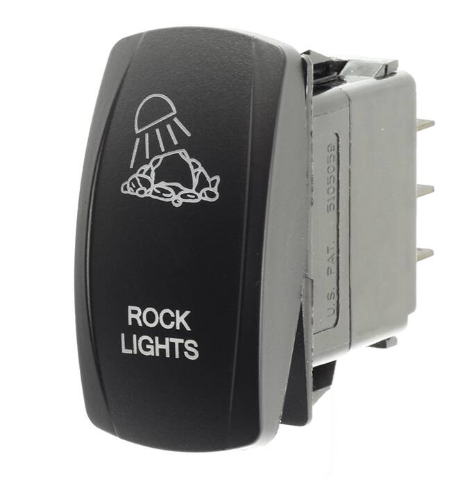XTC Power Products UTV Rock Lights Rocker Switch • SW11-BB108018