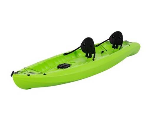 Lifetime Kokanee 106 Sit-On-Top Tandem Kayak - Lime Green • 90436