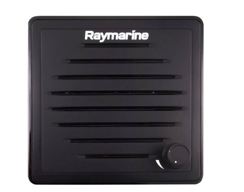 Raymarine 5W 1-Way 4-Ohm Black Active VHF Speaker for Ray90/91 Radio • A80543