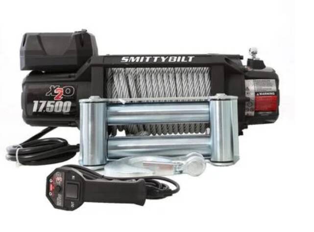 Smittybilt X2O Gen2 17.5K Waterproof Wireless Winch with Steel Cable • 97517