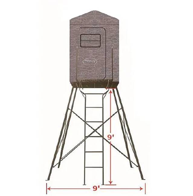 Trophy Treestands Firetower Pod Stand • TT809