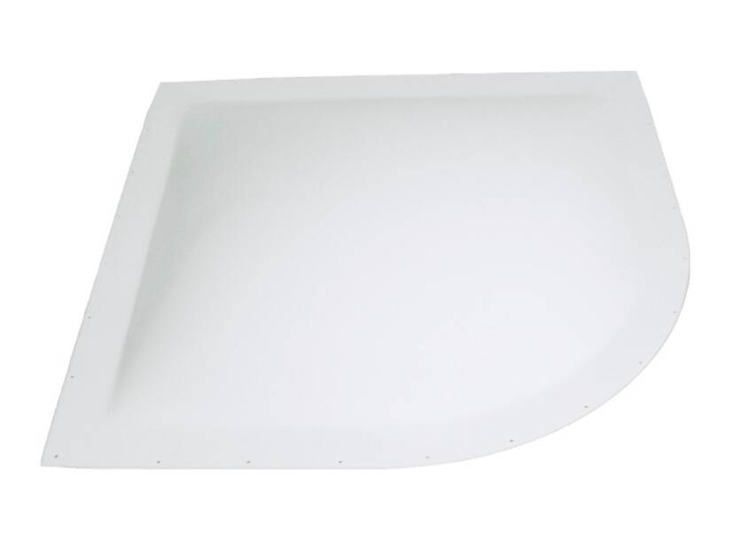 Icon 30.8"W x 30.8"L White Radius Outer Skylight • 12591