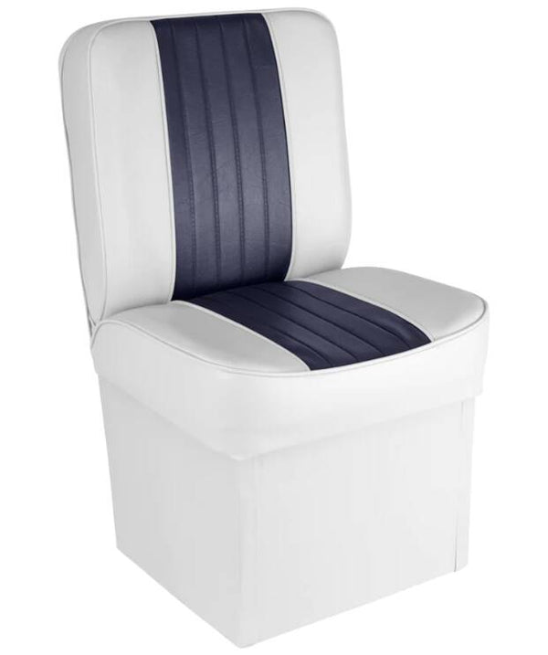 Wise Deluxe Jump Seat - White / Navy • 8WD1414P-924