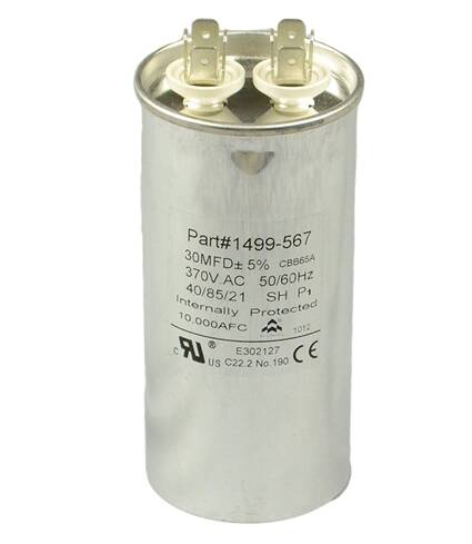 Coleman-Mach Air Conditioner Run Capacitor For 67/76 Models • 1499-5671