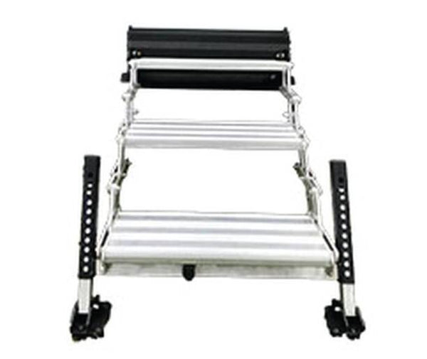 Torklift GlowStep Revolution 24"W x 7.5"R Aluminum Silver Uprising 3 Entry Steps • A9103