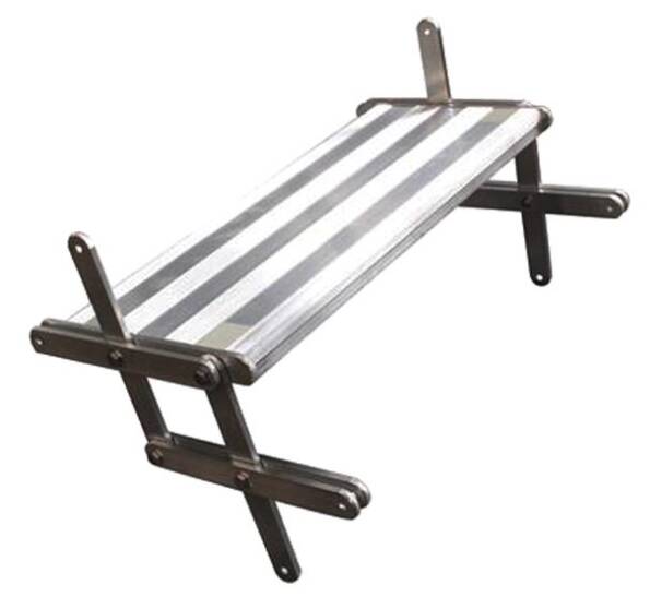 Torklift Add-On Step 22" W x 7.5" Rise Aluminum Silver Entry Step • A8101