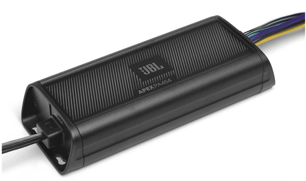 JBL Apex 4-Channel Class D Weatherproof Marine Amplifier, 45W X 4 RMS @ 4 Ohms • JBL APEX PA454