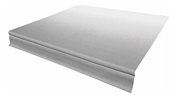 Lippert Solera Universal Vinyl Replacement Fabric for 10' RV Awning - Silver Fade • V000334345