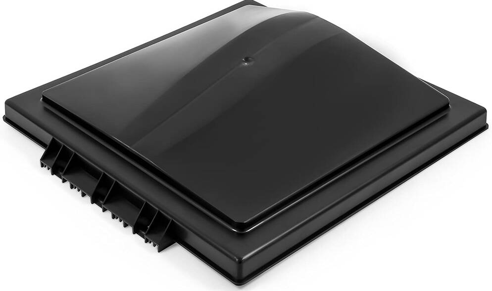 Camco Replacement Vent Lid For Ventline 2008 And Later - Black Polypropylene • 40176