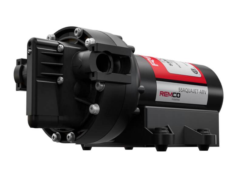 Remco AquaJet 5.3 GPM 12 VDC 5 Chamber Water Pump • 55AQUAJET-ARV