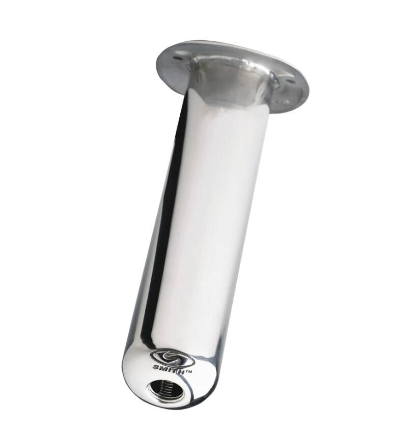 C.E. Smith Flush Mount Rod Holder - 15 Degree 10.5" Deep • 53681CA