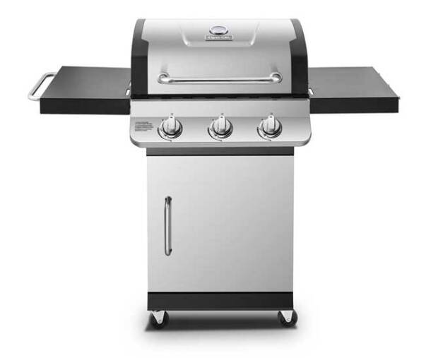 Dyna-Glo Premier 3-Burner Natural Gas Grill - Stainless • DGP397SNN-D