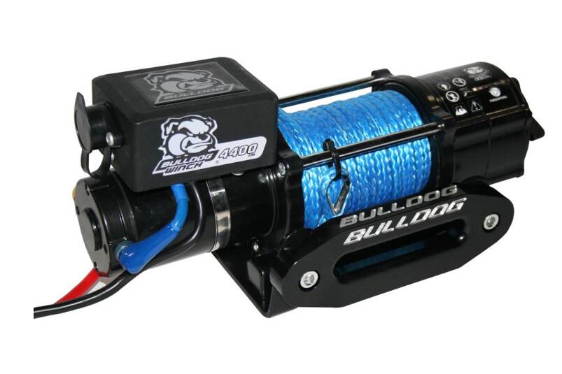 Bulldog Winch 4,400 lbs Trailer/Utility Winch with Synthetic Rope • 15020