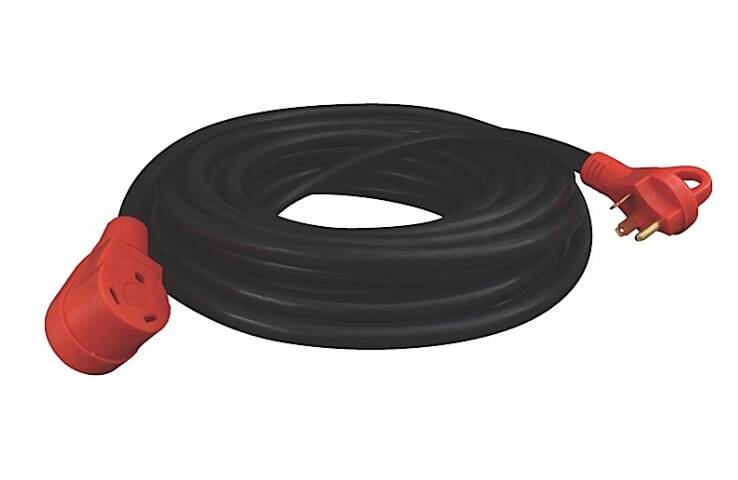 Valterra 50' Mighty Cord 30 Amp Extension Cord with Handle • A10-3050EH
