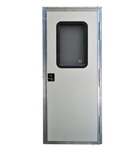 AP Products 28"W x 72"H Polar White Rectangular Entry Door • 015-217719