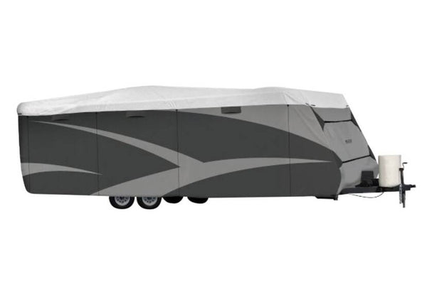 ADCO Designer Series Travel Trailer Cover (Gray with White Roof, Up to 31'6") • 36845