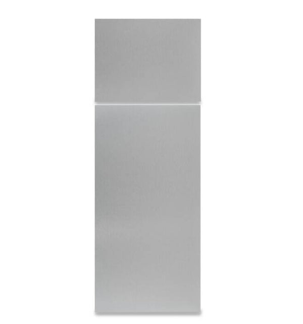 Dometic Americana II Refrigerator Door Panel, Brushed Aluminum, Fits DM 2672/2682 • 3106863.305F