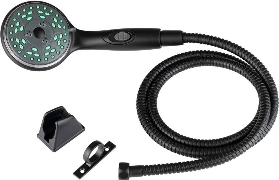Dura Faucet Self-Pressurizing Handheld Shower Kit - Matte Black • DF-SA432K-MB