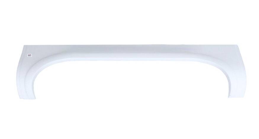 Icon FS1717 79"L x 21"H (12" Arch Heigh) Metallic Silver Tandem Fender Skirt for Newmar Cypress Model • 12079