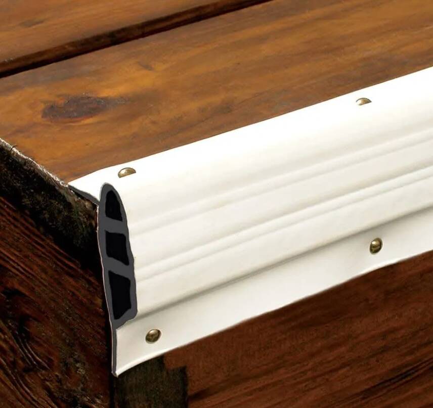 Taylor Made Medium Edge Gard, White, 25' Coil • 46098