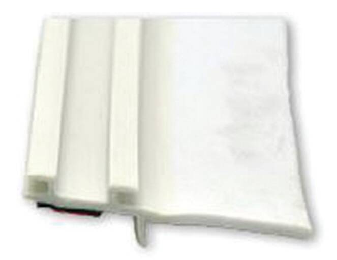 AP Products 35' White Plastic Slide-Out EK Base with Wipe • 018-317