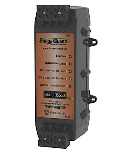 Southwire 50 Amp Surge Guard Hardwire With Telecom Jack • 35550