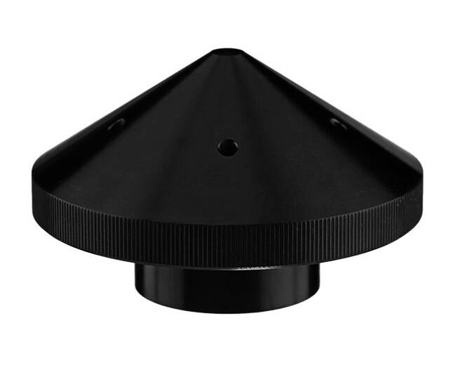 T-H Marine G-Force Eliminator Black Aluminum Trolling Motor Propeller Nut for Minn Kota 35-70 lbs Thrust Motors • GFEL-MKS-BK-DP