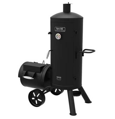 Dyna-Glo Signature Series Heavy Duty Vertical Offset Charcoal Smoker & Grill • DGSS1382VCS-D