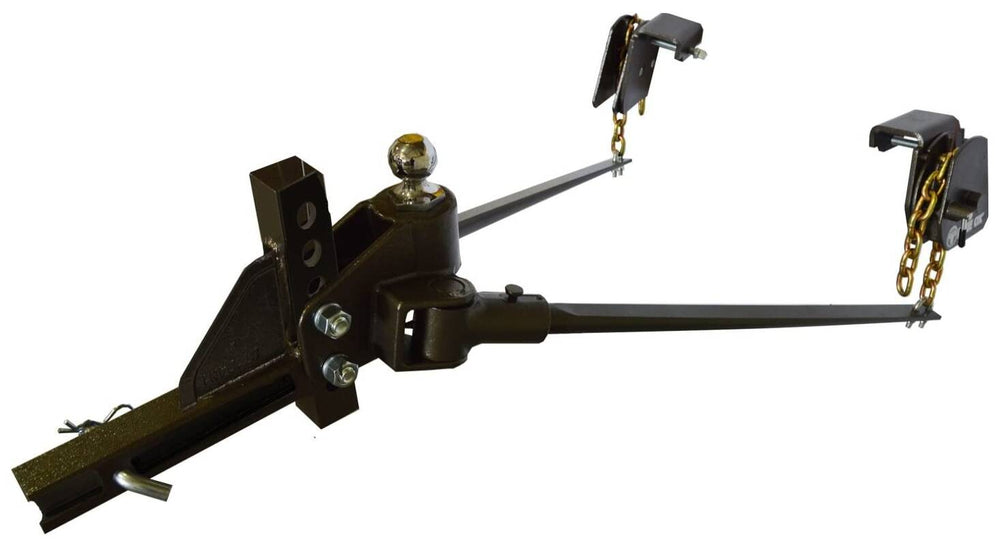 Blue Ox SwayPro Weight Distributing Hitch – 7 Hole Shank, for Trailers with Underslung Couplers • BXW0553