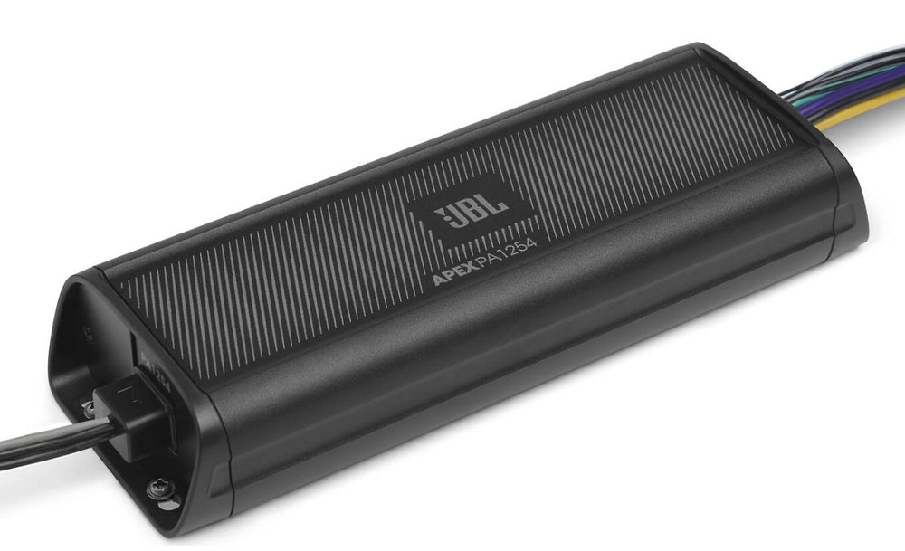 JBL Compact 4-Channel Marine Amplifier — 75 Watts RMS x 4 • JBL APEX PA1254