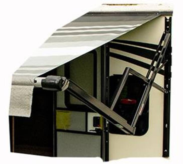 Carefree Altitude Electric Patio Awning Arm Set, Black • 46JVAP