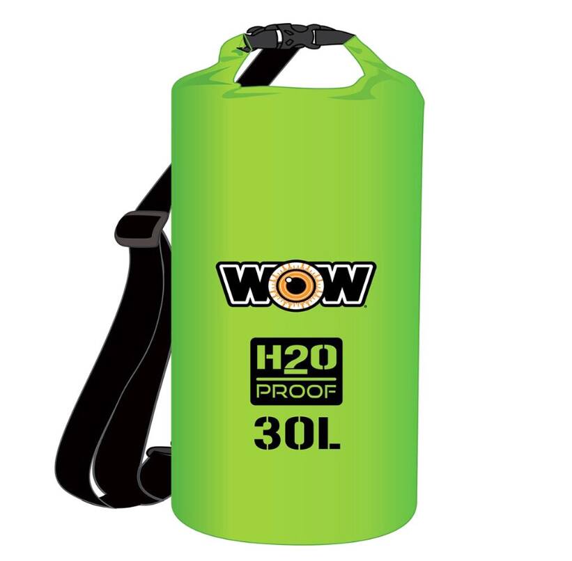 Wow Watersports H2O 30 L Green Drybag • 18-5090G