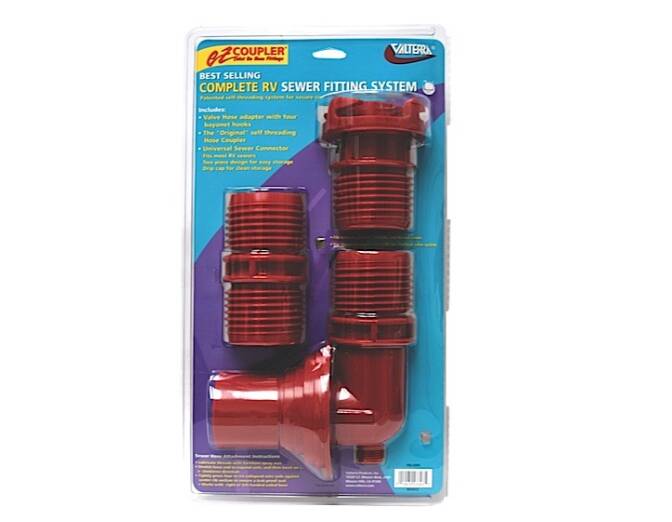 Valterra EZ Coupler Red Fitting System 3" MPT x 3" Bayonet • F02-3303