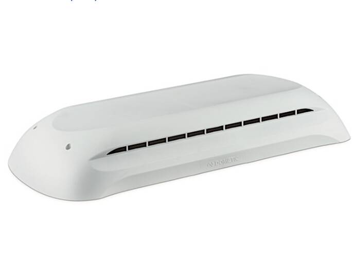 Dometic RV Refrigerator Vent Cover Base and Cap White • 3311236.000