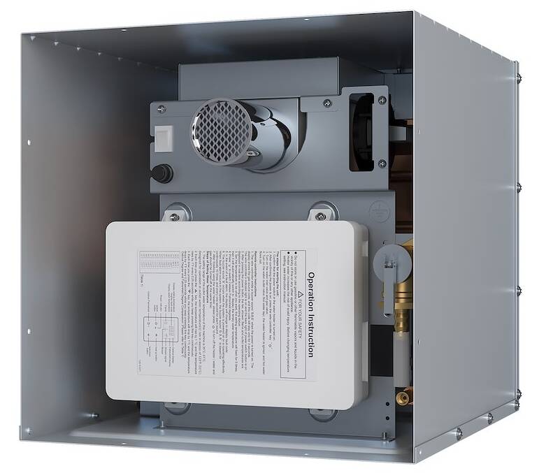 Fogatti InstaShower 8 Plus, 55,000 BTU RV Tankless Water Heater • INSTASHOWER 8 PLUS
