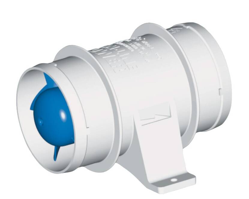 Rule 12V 135 CFM In-Line Blower • 140