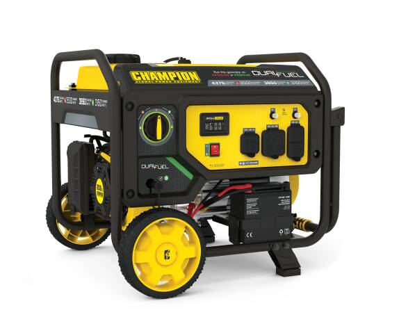Champion Power Equipment Dual Fuel 3500 Watt Generator With Electric Start • 200966