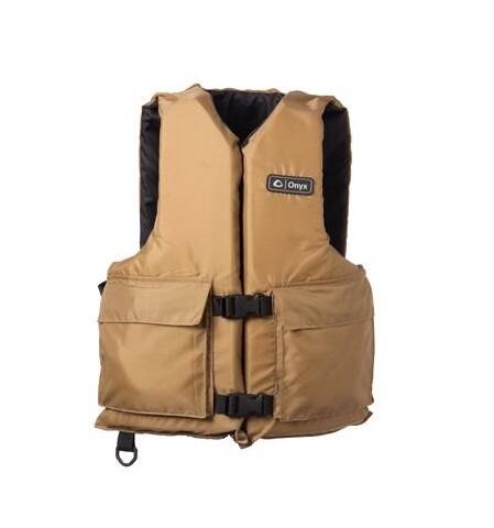 Onyx Outdoor Sport Large/3X-Large Tan/Black Life Vest • 116000-706-005-12