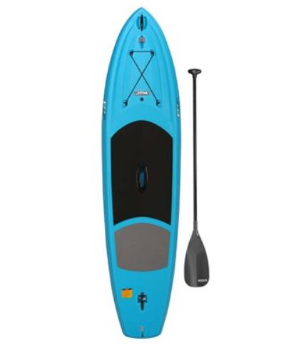 Lifetime Amped 110 Stand Up Paddleboard (SUP) with Paddle - Glacier Blue • 90579