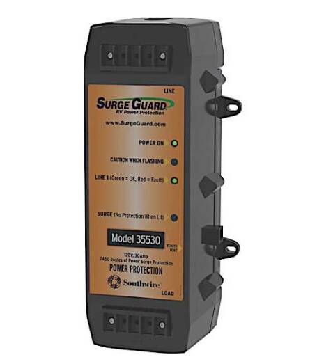 Southwire 30 Amp Surge Guard Hardwire With Telecom Jack • 35530