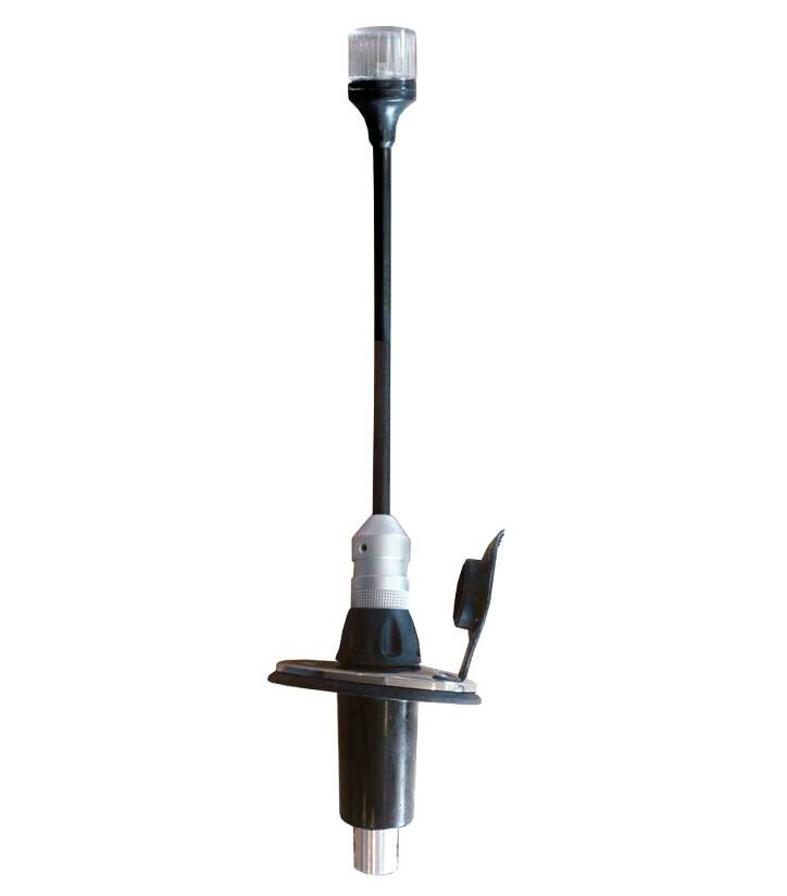 T-H Marine 48" Snap Flex All-Round Stern Pole LED Light • LED-NAVSFSL-48-DP