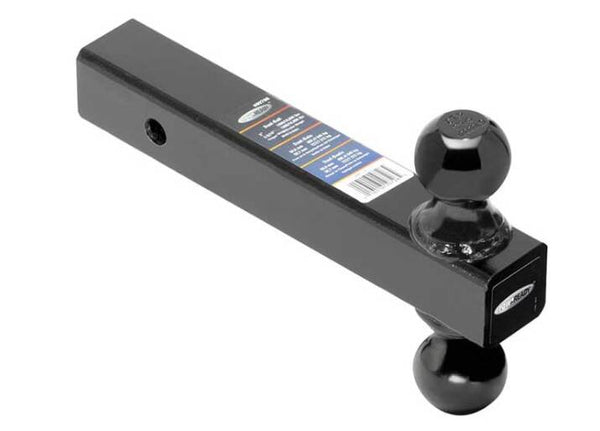 Draw-Tite Dual-Ball Trailer Hitch Ball Mount, 16,000 lbs. Capacity, Heavy Duty, Fits 2 in. Receiver • 80796