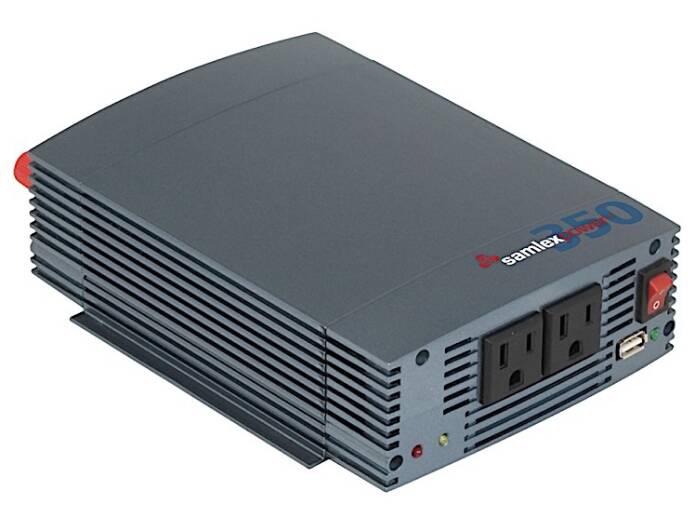 Samlex 350 Watt Pure Sine Wave Inverter • SSW-350-12A