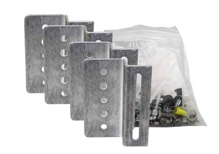 Samlex Four Bracket Flat Solar Panel Mounting System With Hardware • SM5-KIT
