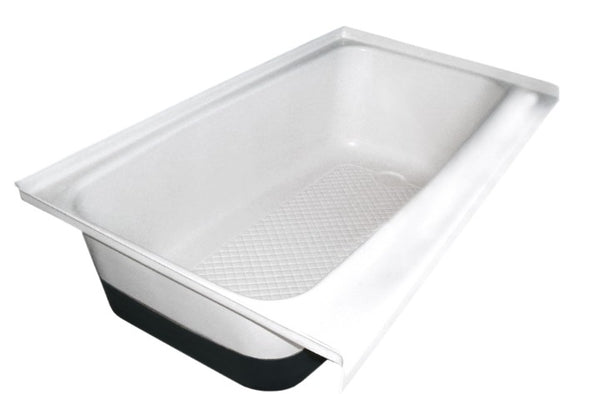 Icon RV Bath tub Right Hand Drain, Polar White • 00484