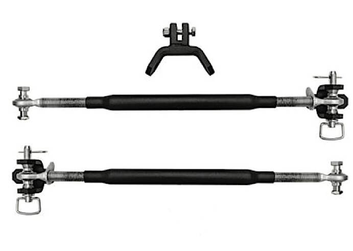 Bulletproof Hitches Frame-Mounted Hitch Stabilizer Bars • STABILIZERBARS