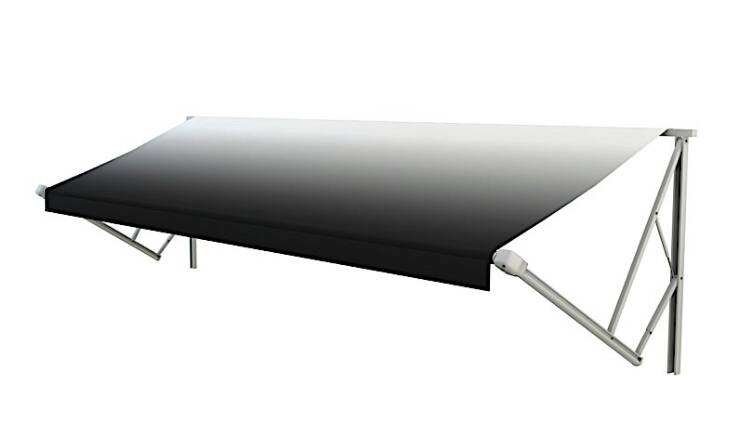Lippert Solera Power & Hybrid 15' W x 8' Ext. Vinyl Fade White Power/Manual RV Patio Awning Roller Assembly • V000211483